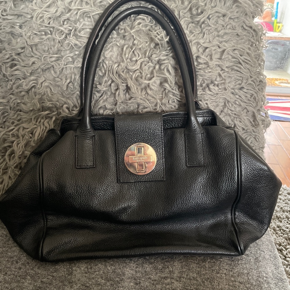 Kate Spade ♠️ black leather bag